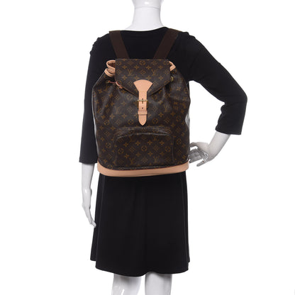 Louis Vuitton Monogram Montsouris GM Backpack 2 of 9