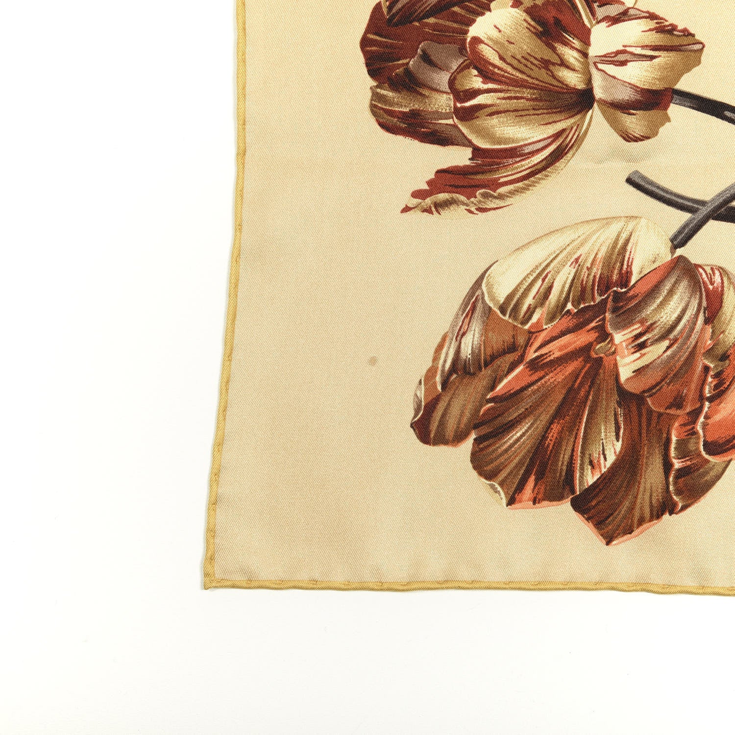 Gucci Silk Floral Scarf Multi 3 of 3