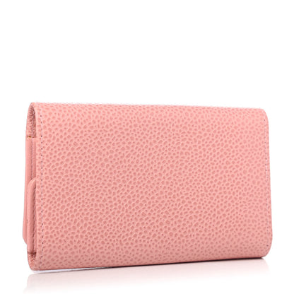 Chanel Caviar Timeless CC 6 Key Holder Case Pink 2 of 4