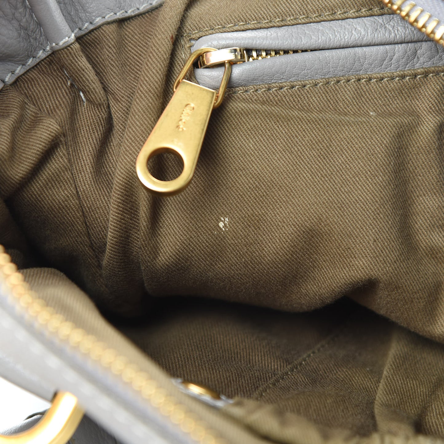 Calfskin Medium Marcie Satchel Cashmere Grey