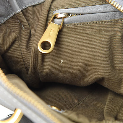 Chloe Calfskin Medium Marcie Satchel Cashmere Grey 21 of 21