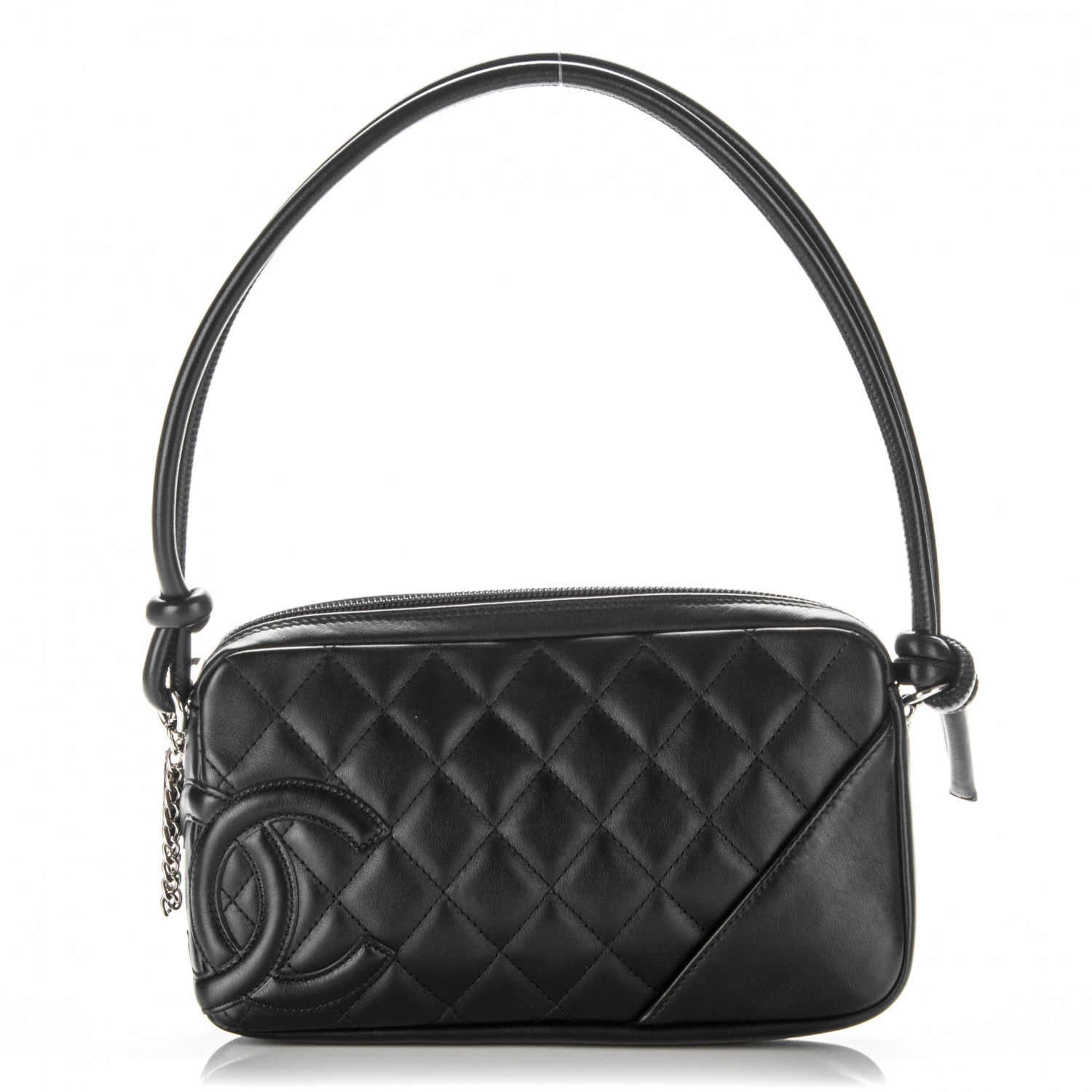 Chanel Calfskin Quilted Cambon Pochette Black 1 of 7