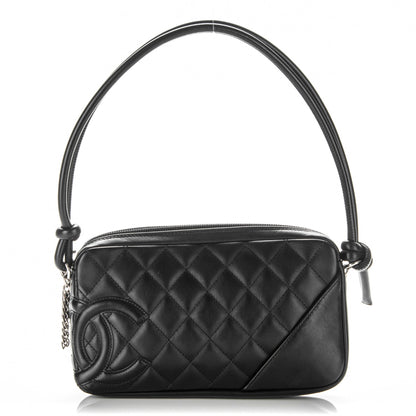 Chanel Calfskin Quilted Cambon Pochette Black 1 of 7