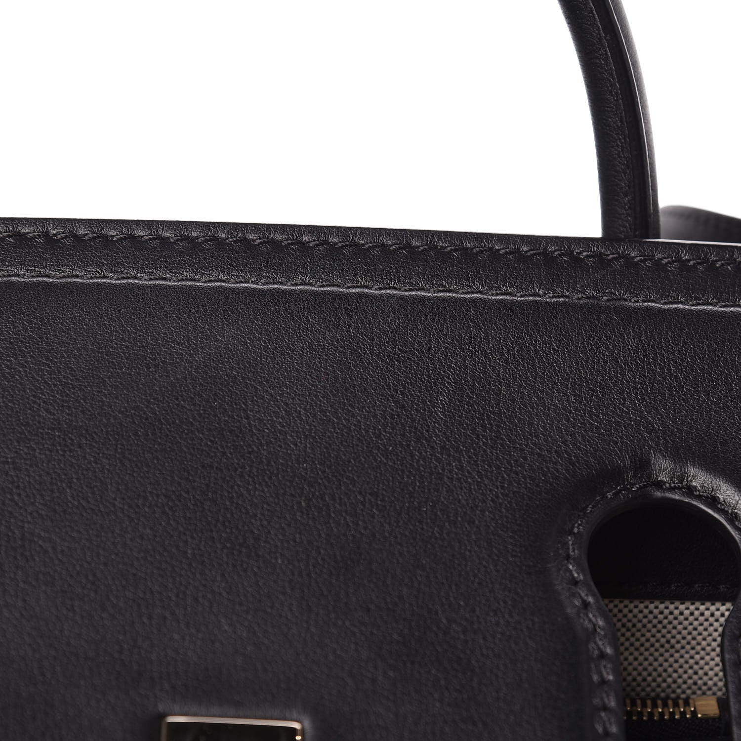 Versace Calfskin Large Palazzo Empire Bag Black 11 of 23