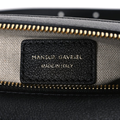 Mansur Gavriel Soft Calfskin Moon Sling Bag Black 6 of 9