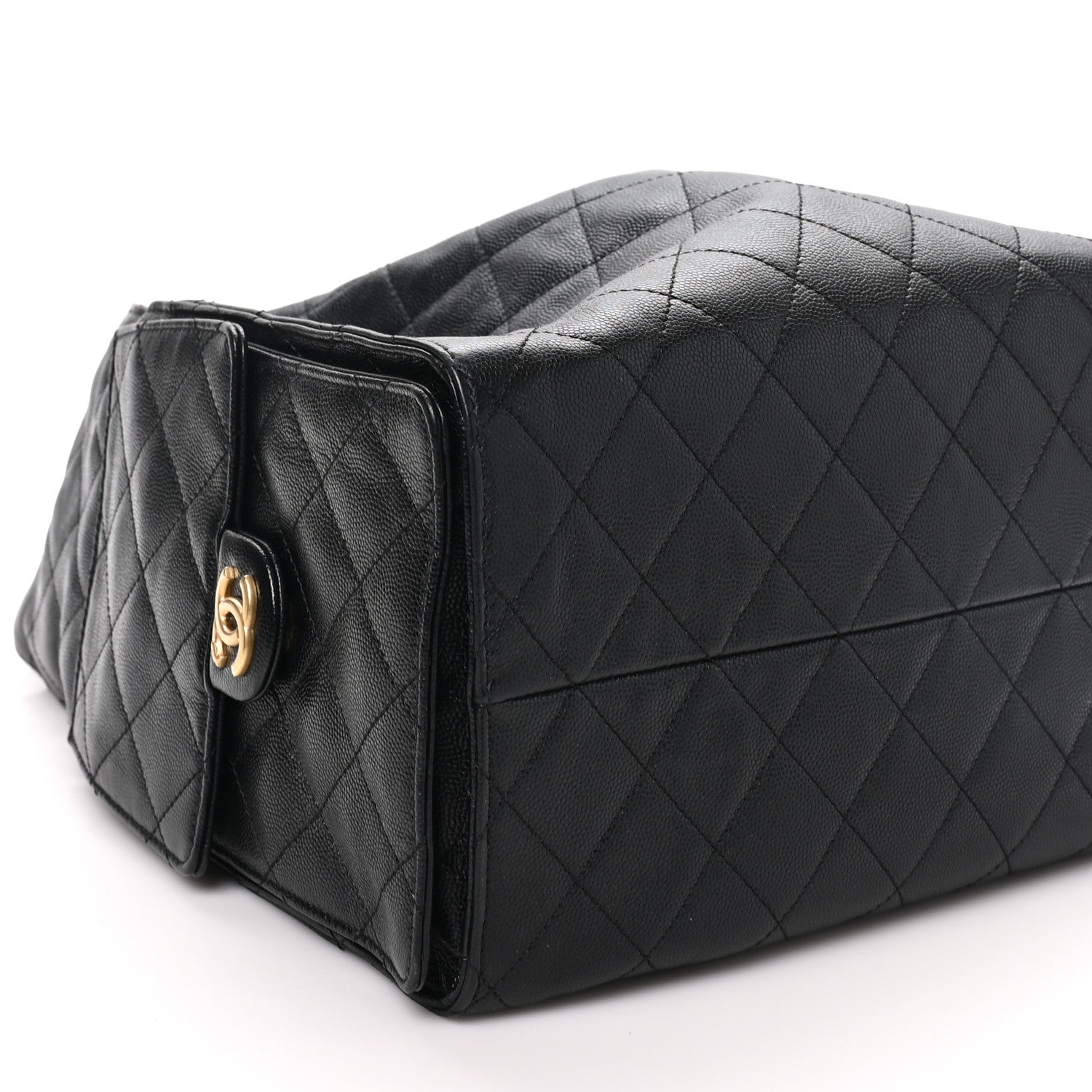 Chanel Caviar Quilted Medium Chanel 25 Handbag Black 9 of 11