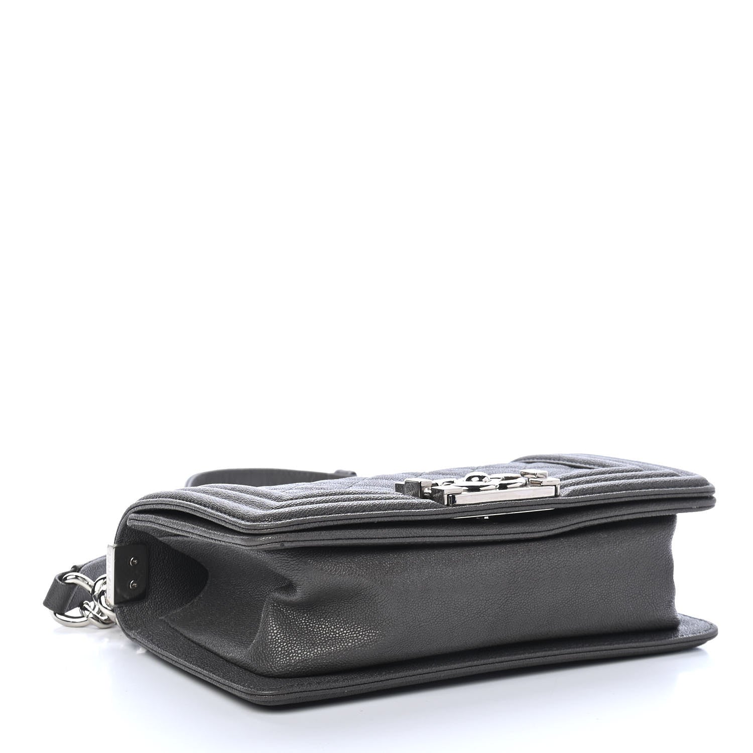 Chanel Caviar Quilted Small Boy Flap Grey 3 of 8
