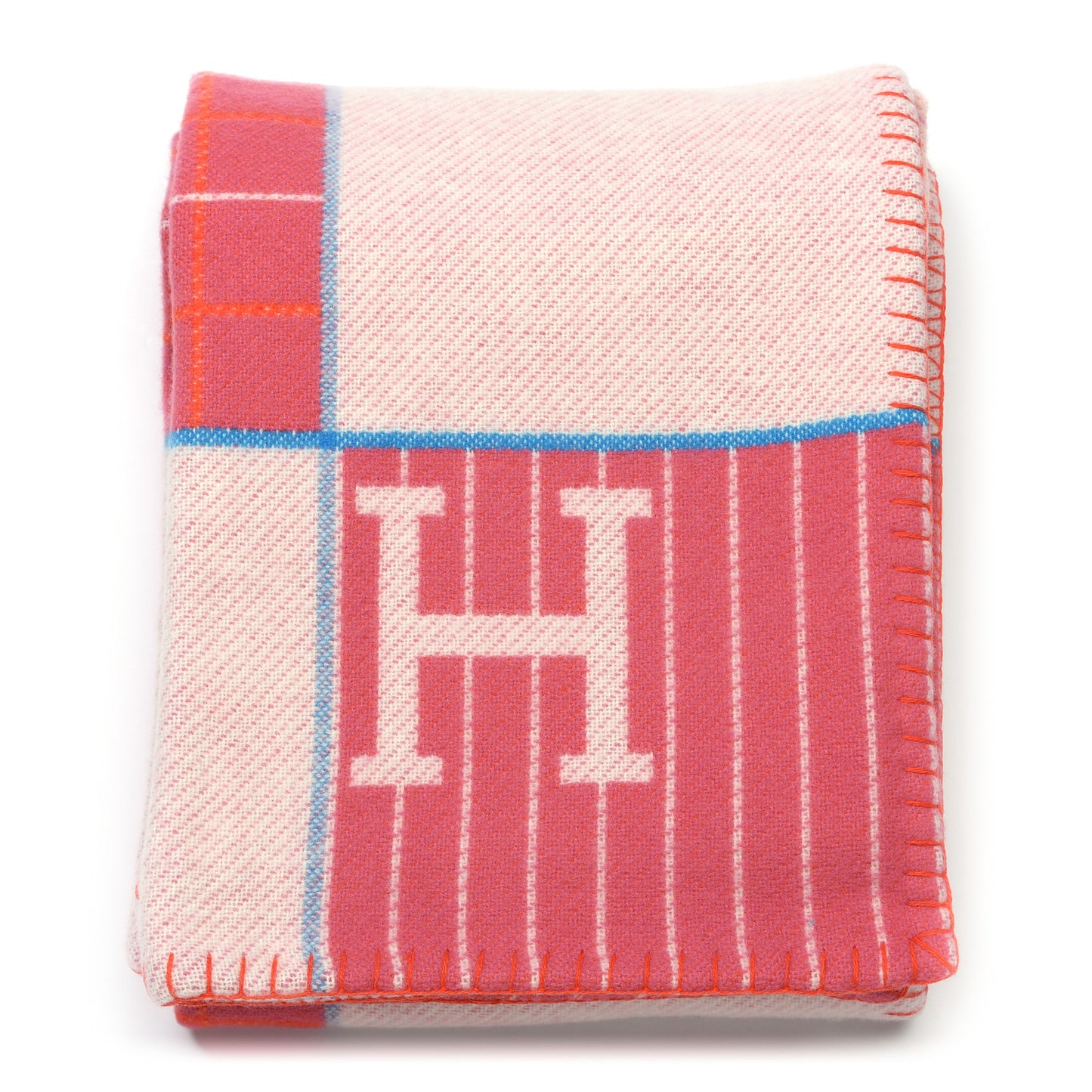 Wool Cashmere Avalon Passe-Passe Blanket Figue