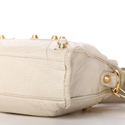 Balenciaga Agneau Giant 12 Gold Hardware Mini City Ivory 7 of 14