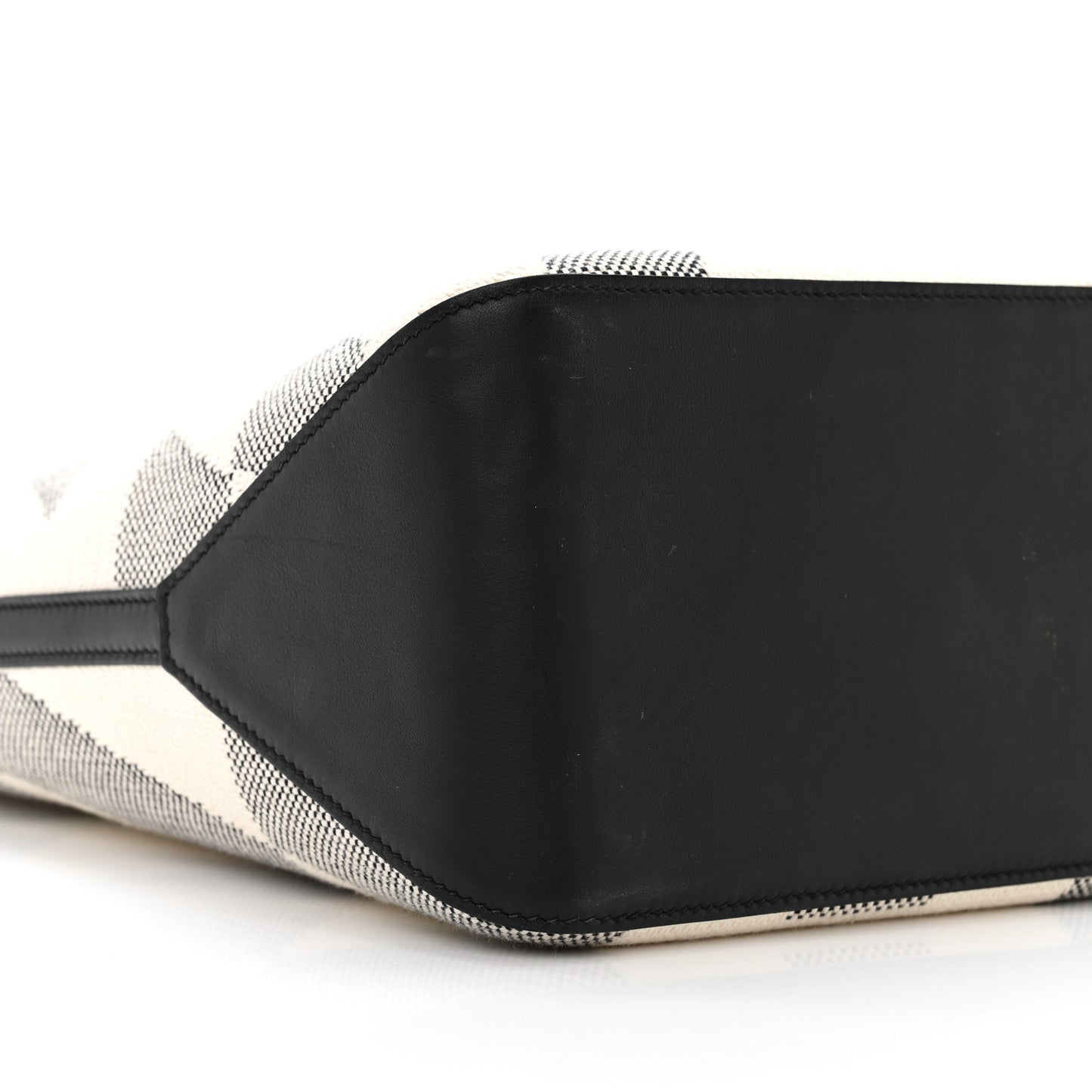 Swift H Canvas Cabas H En Biais 40 Black Ecru