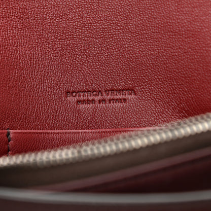 Bottega Veneta Nappa Intrecciato Wallet Bag Gigolo Red 6 of 10