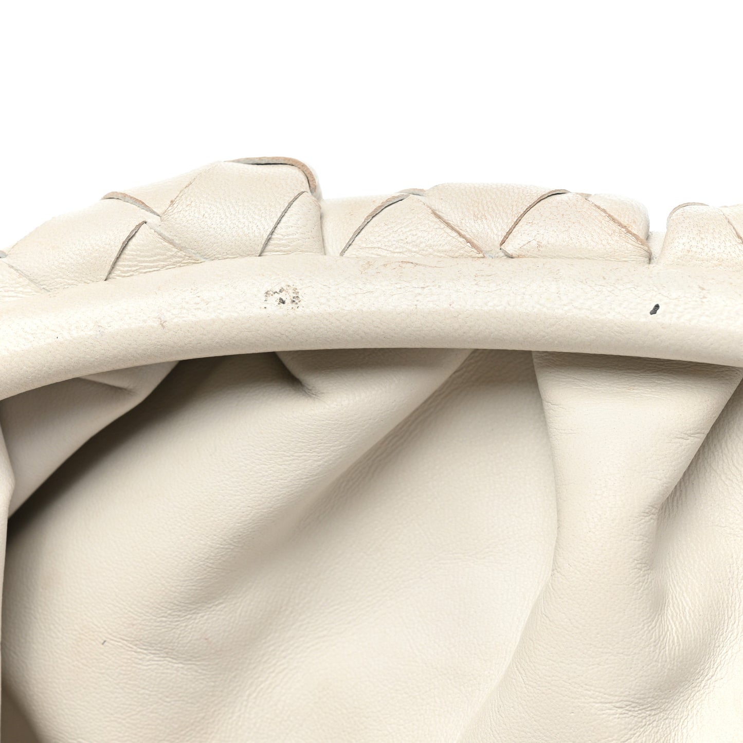Nappa Maxi Intrecciato The Pouch Oversized Clutch Plaster