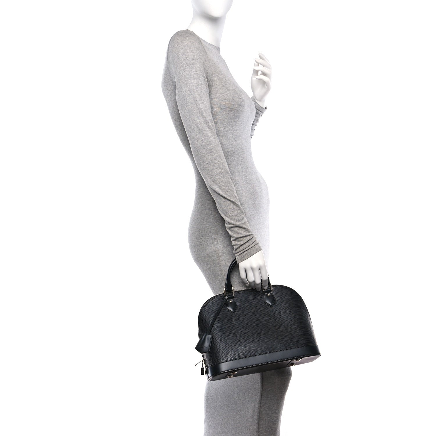 Louis Vuitton Epi Alma PM Black 2 of 12