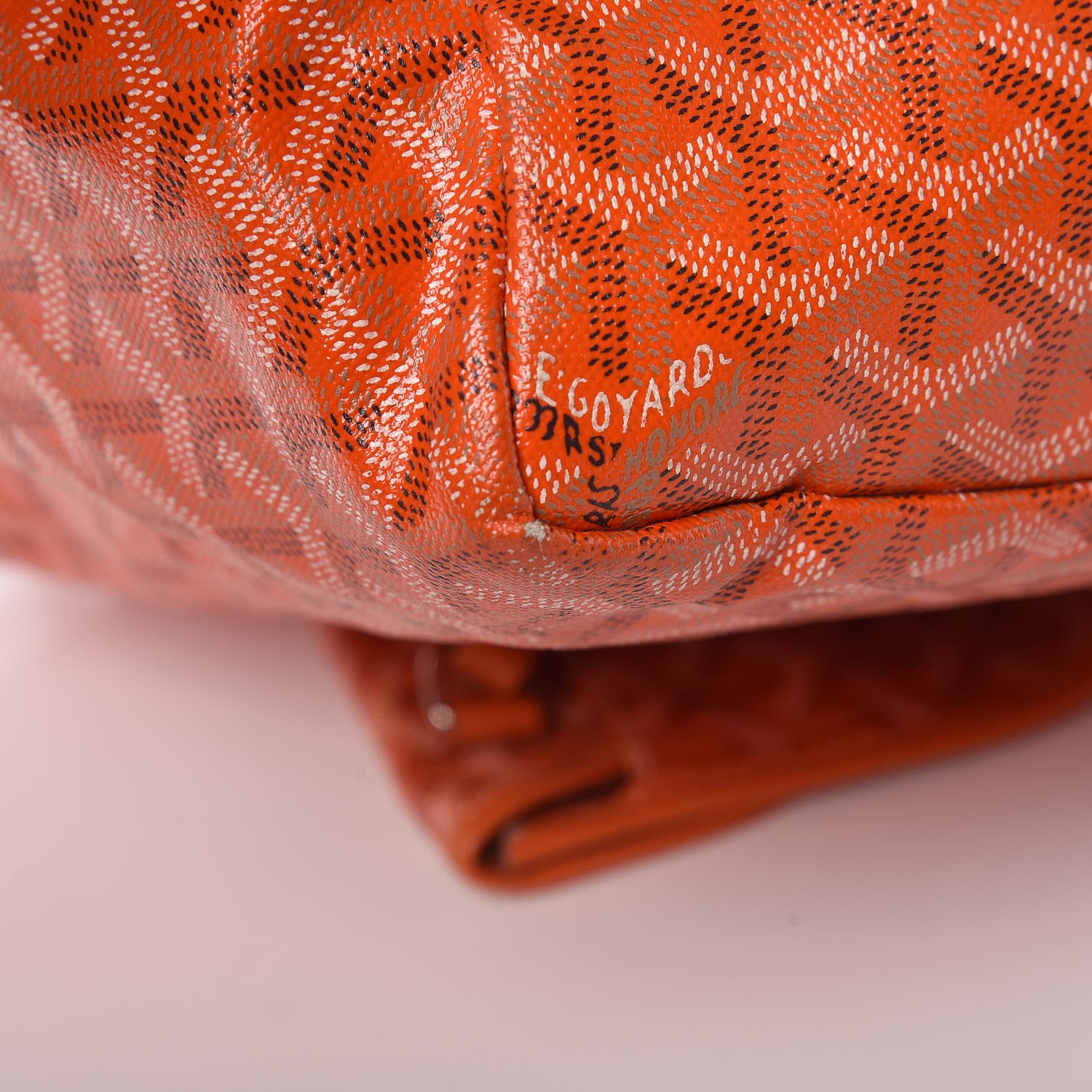 Goyard Goyardine Saint Louis PM Orange 12 of 14