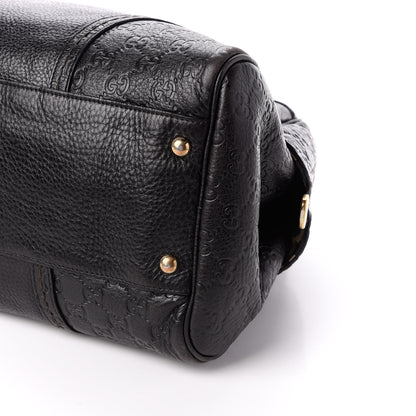 Gucci Guccissima Signoria Large Dome Bag Black 9 of 9