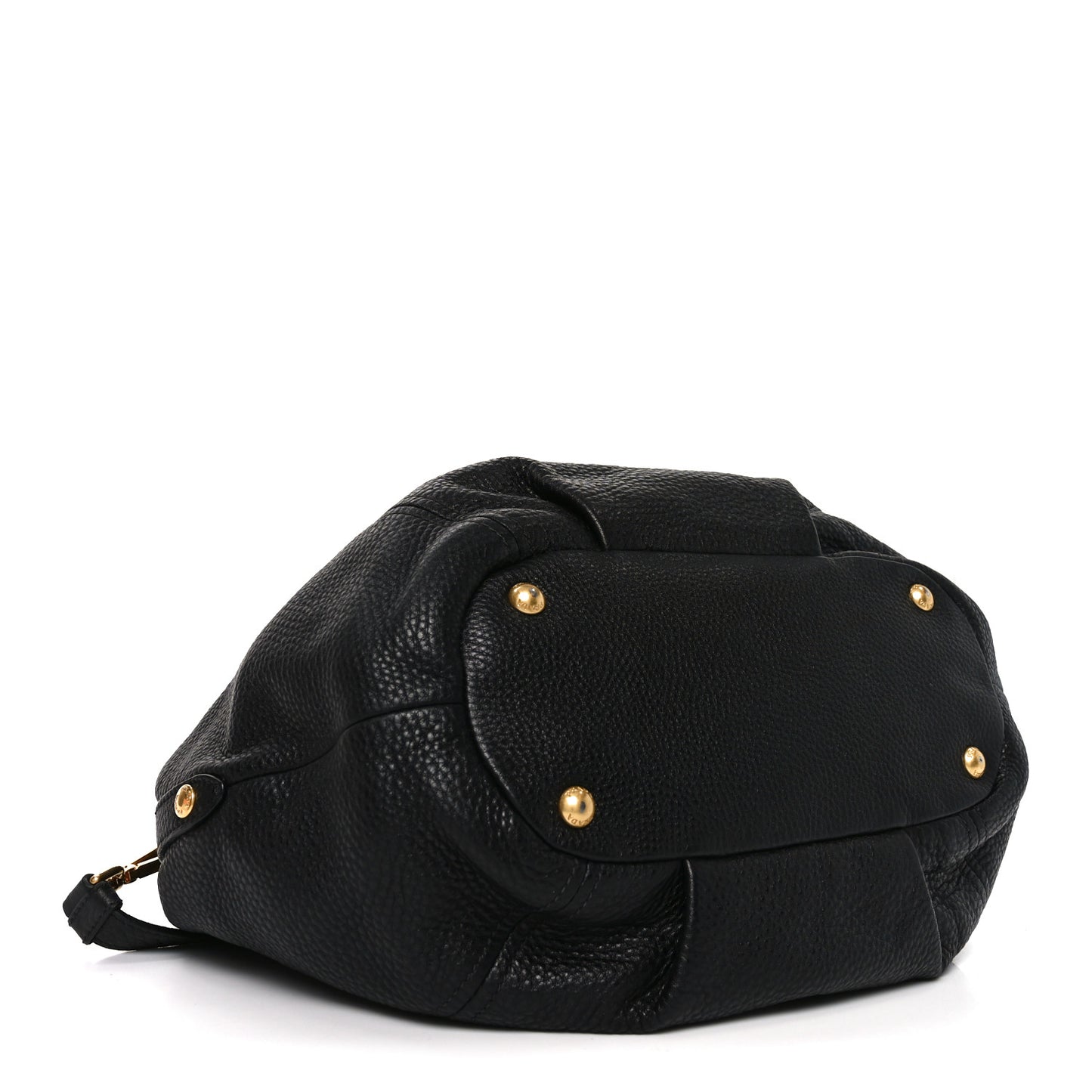 Vitello Daino Tote Black