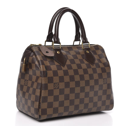 Louis Vuitton Damier Ebene Speedy 25 3 of 15