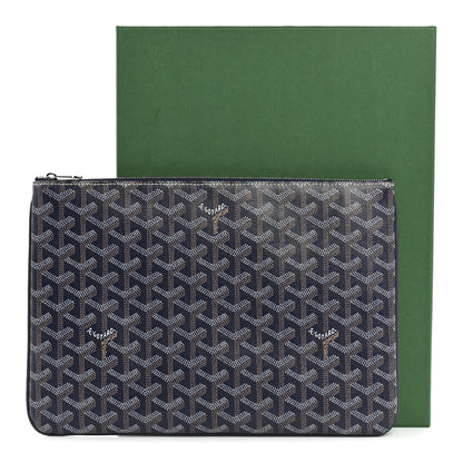 Goyard Goyardine Senat MM Pocket Navy 9 of 9