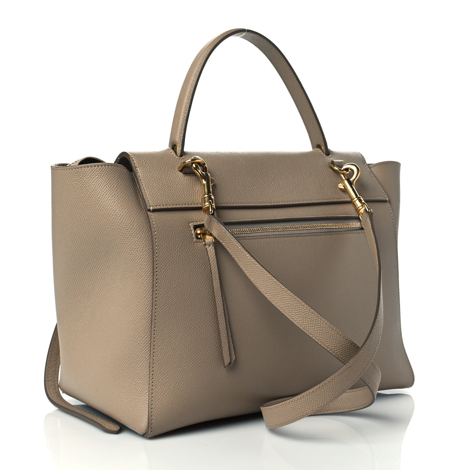 Celine Grained Calfskin Mini Belt Bag Dune 2 of 9