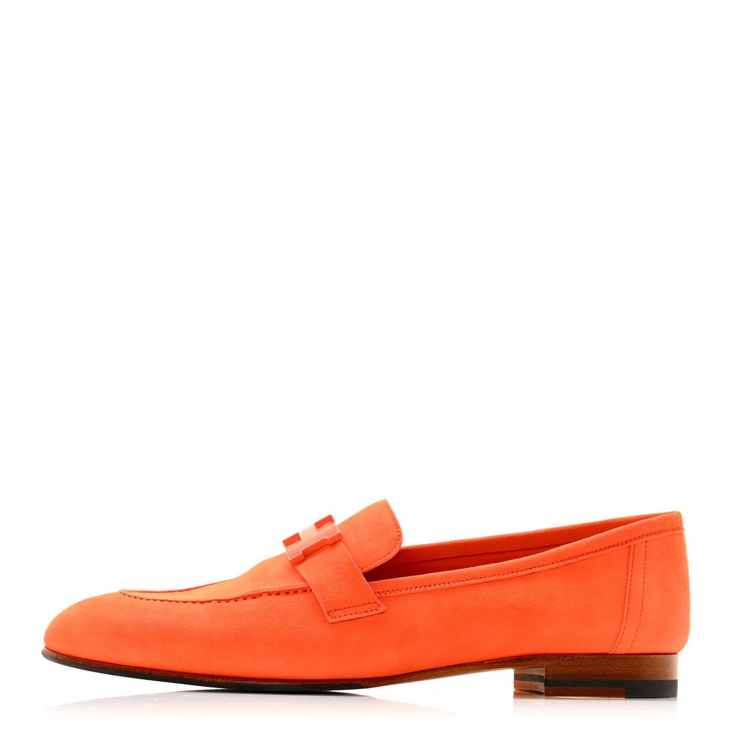 Suede Goatskin Paris Loafers 39.5 Feu