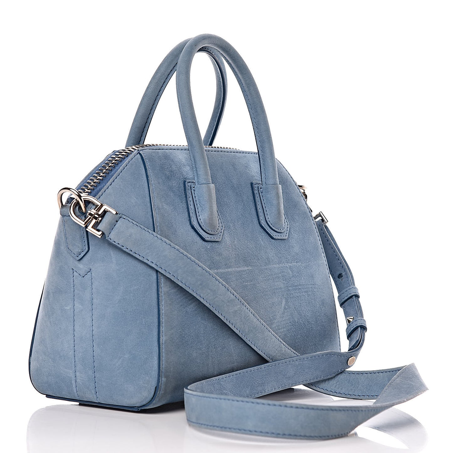 Nubuck Mini Antigona Blue