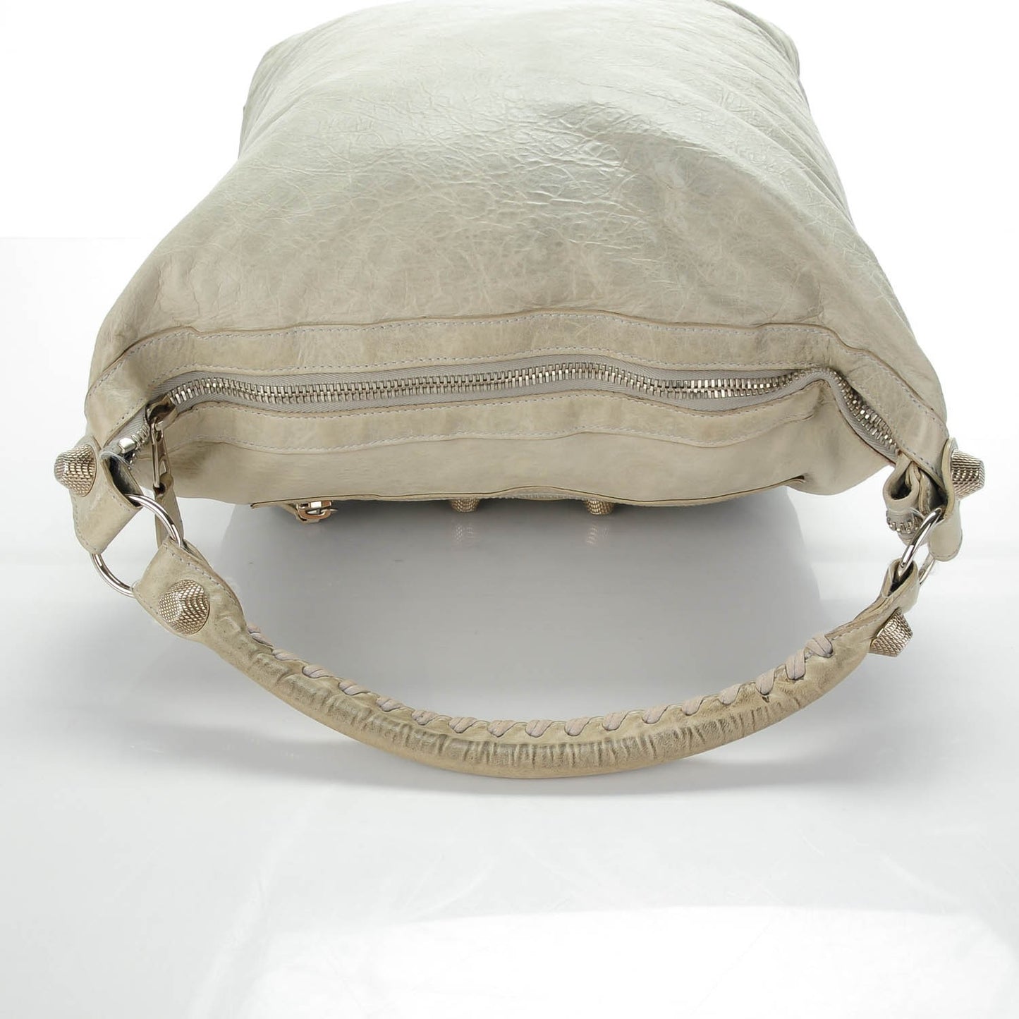 Agneau Giant 21 Silver Hardware Day Hobo Argent