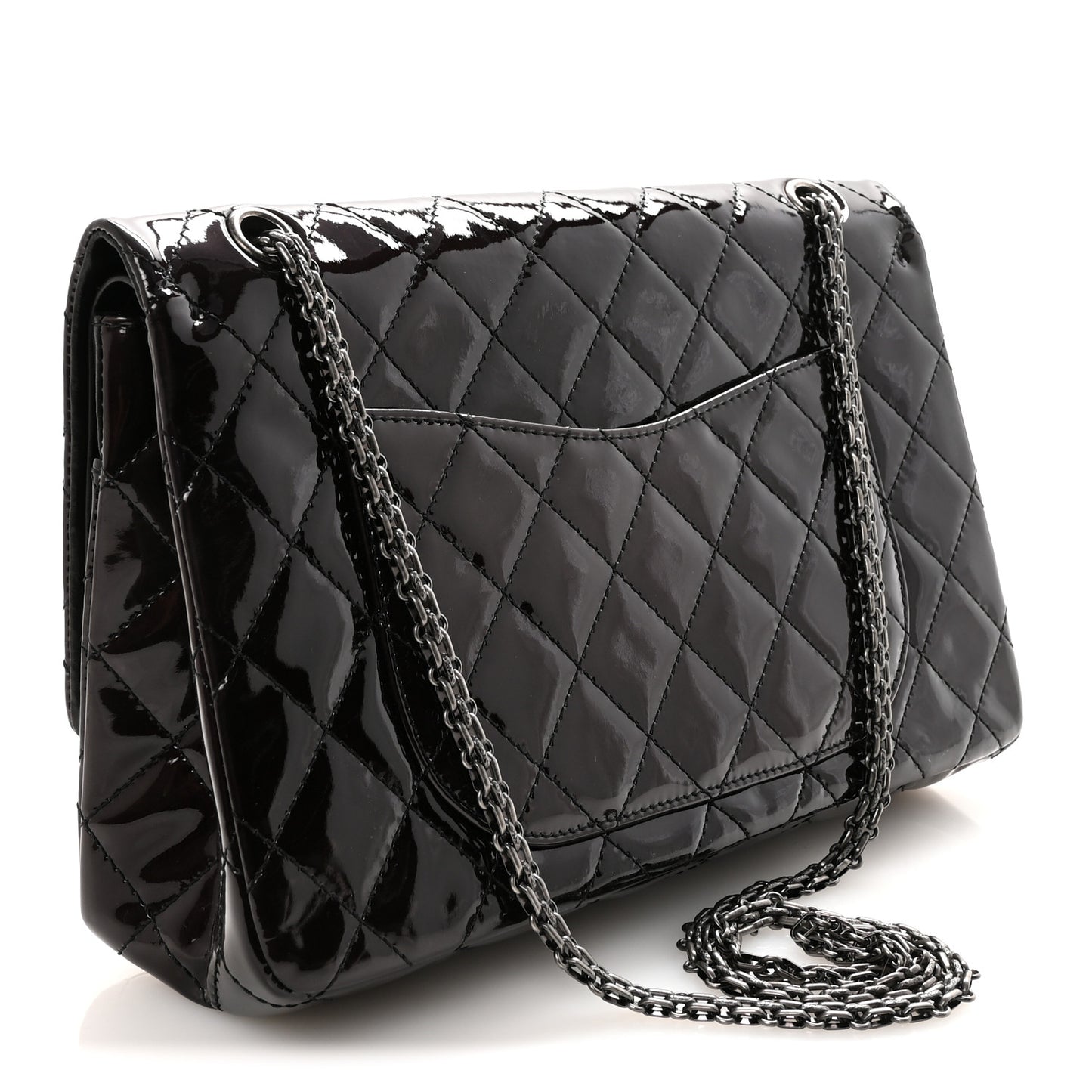 Patent Quilted 2.55 Reissue 227 Flap Prune