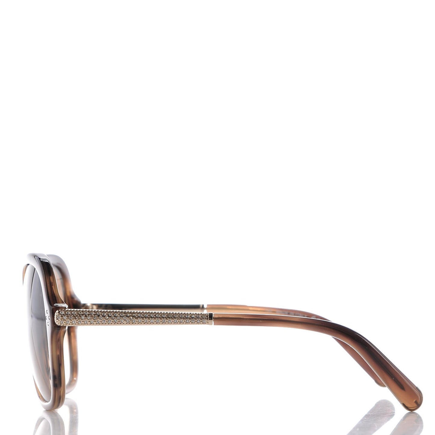 Rectangular Sunglasses CE658SR Brown