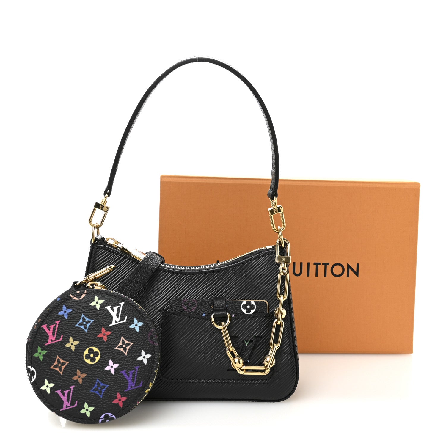 Louis Vuitton LV x TM Epi Monogram Multicolor Marellini Black