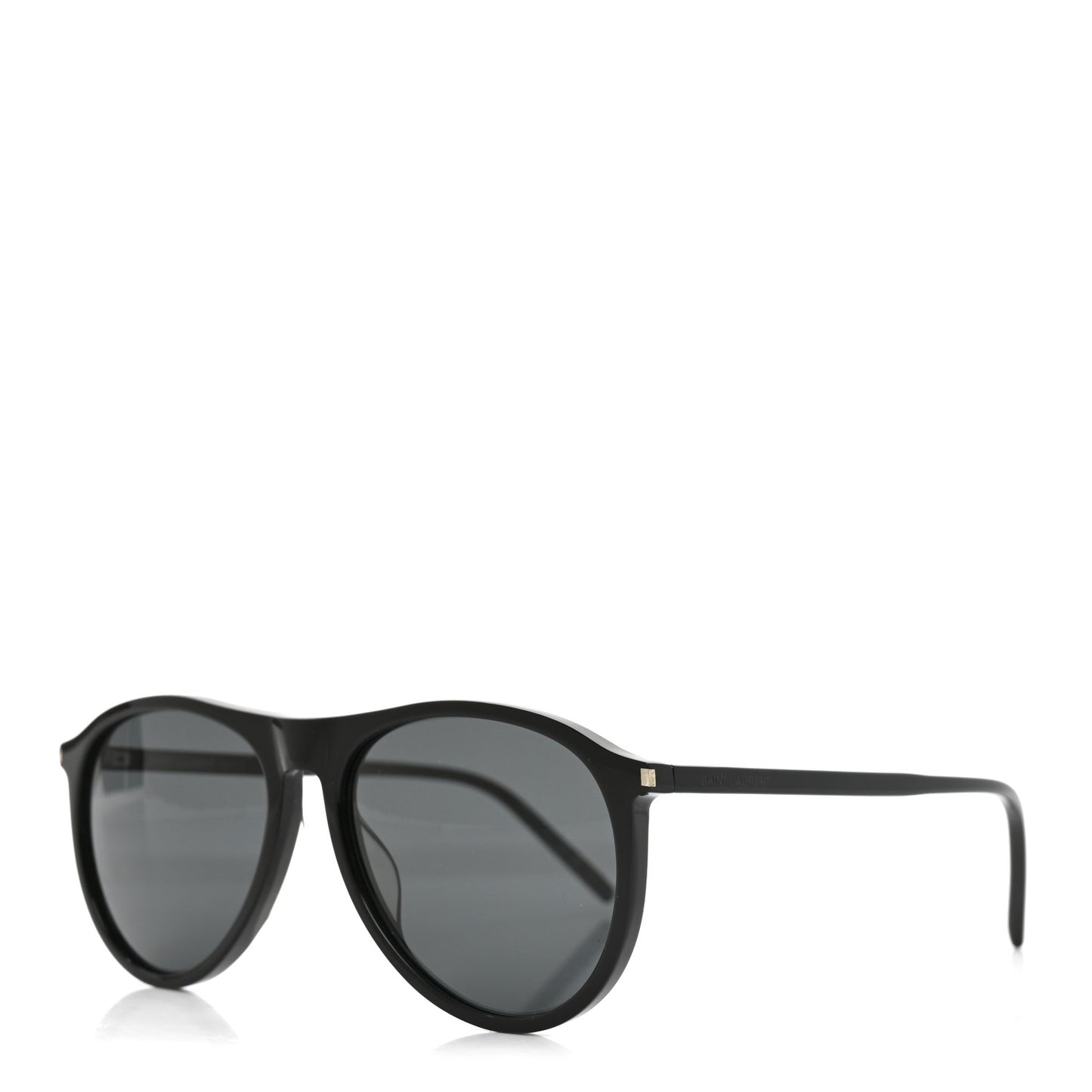 Acetate Aviator Sunglasses SL 667 Black