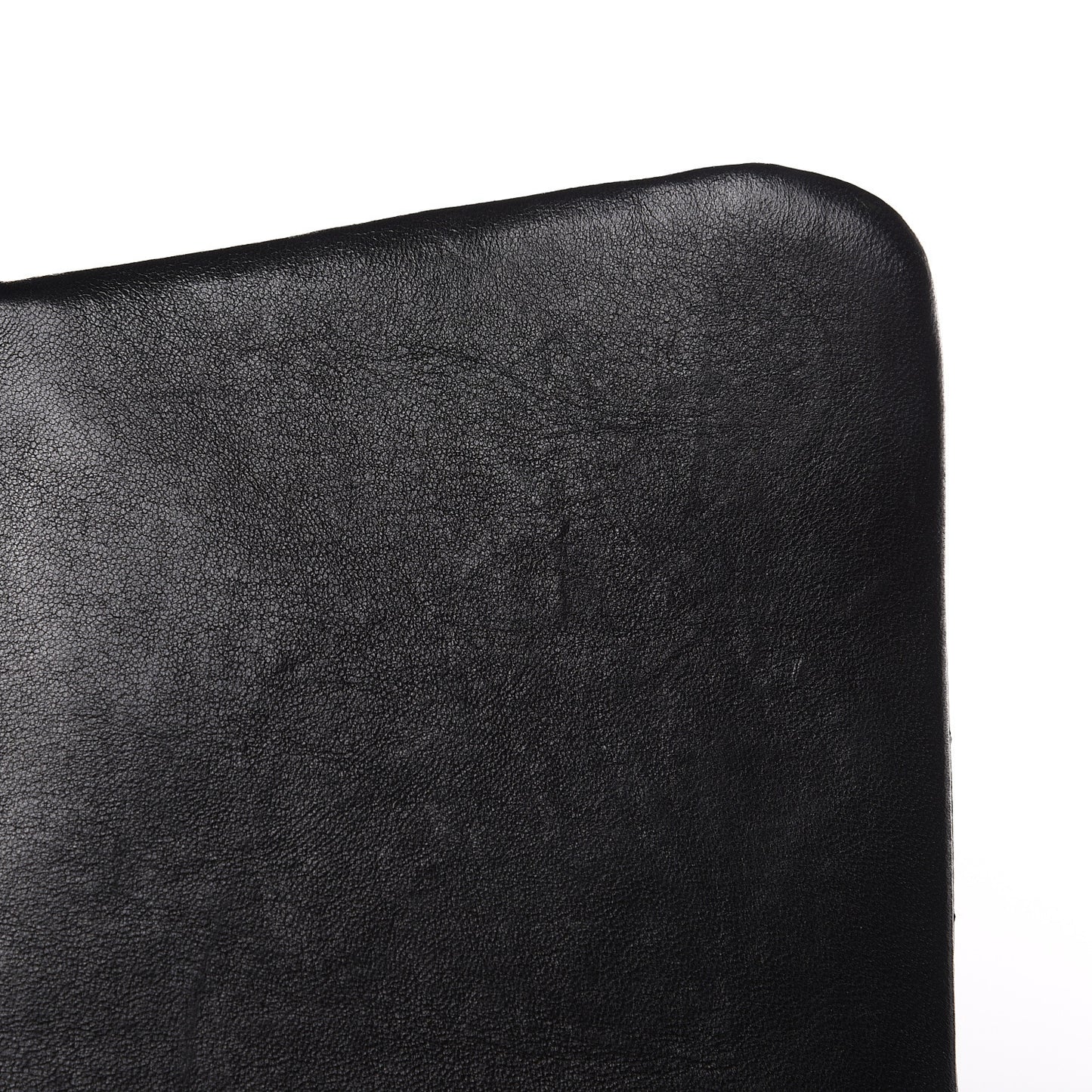 Lambskin Quilted Jumbo Single Flap Black