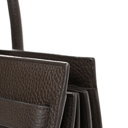 Saint Laurent Grained Calfskin Small Sac De Jour Fog 16 of 18