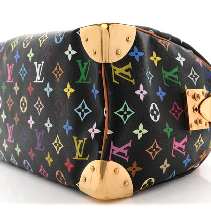 Louis Vuitton Monogram Multicolor Speedy 30 Black Black 10 of 10