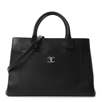 Chanel Grained Calfskin Medium Neo Executive Shopper Tote Black 1 of 9