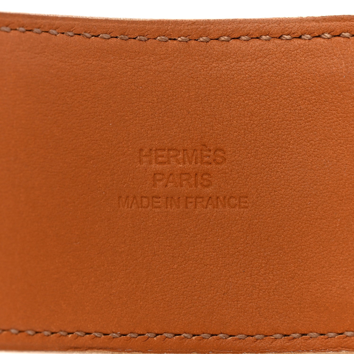 Hermes Epsom Collier de Chien CDC Bracelet S White 4 of 6