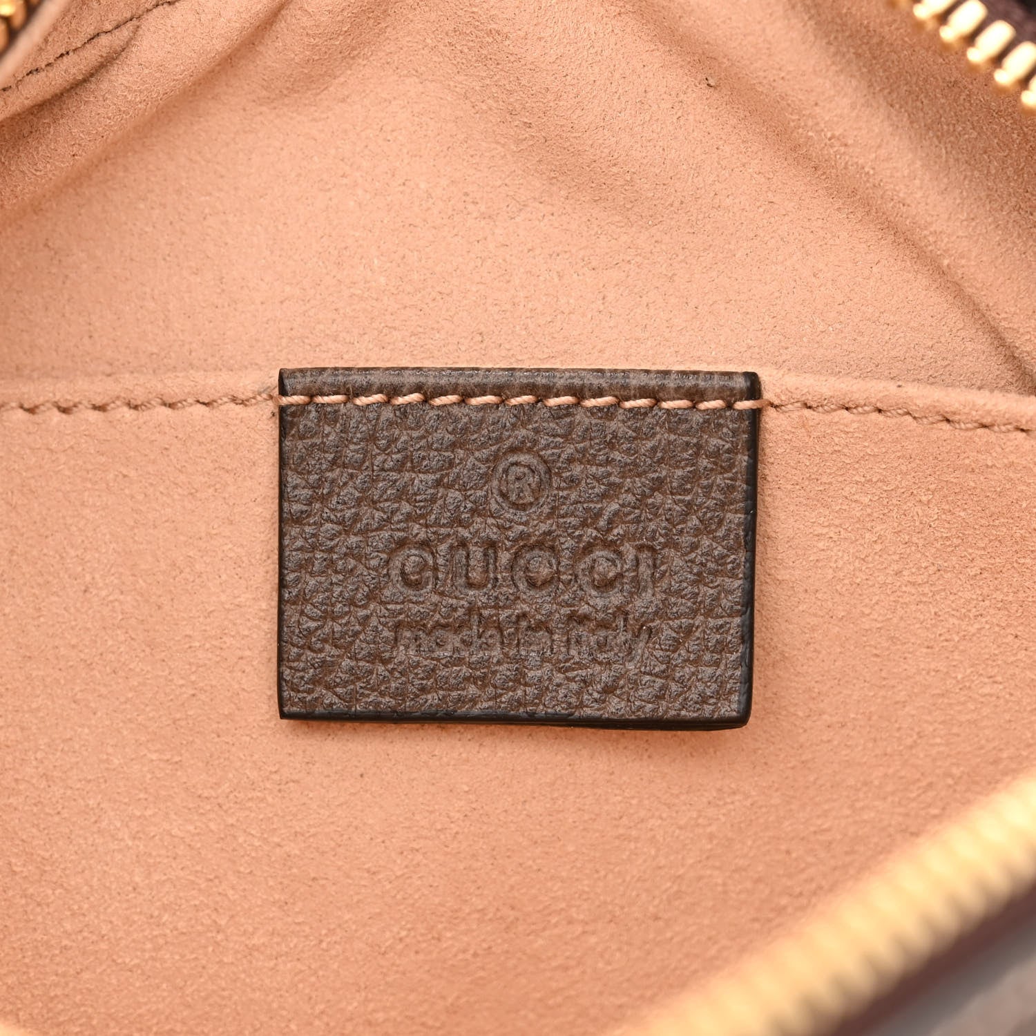 Gucci GG Supreme Monogram Web Small Ophidia Belt Bag 85 34 Dark Brown 6 of 11