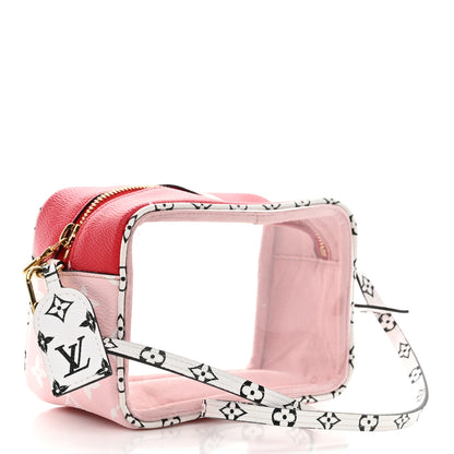 Louis Vuitton Monogram Giant Beach Pouch Rouge 3 of 9