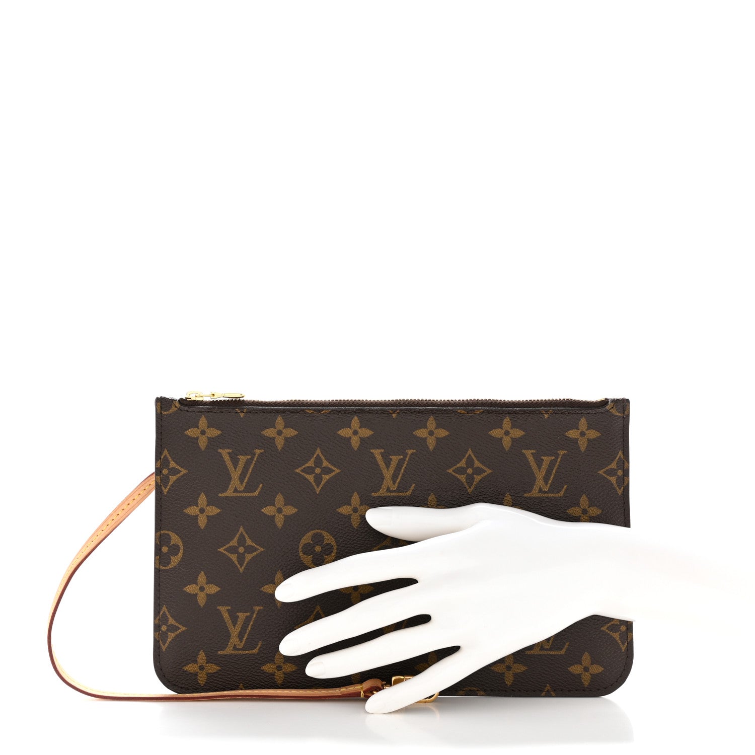Louis Vuitton Monogram Neverfull MM GM Pochette Pivoine 2 of 8