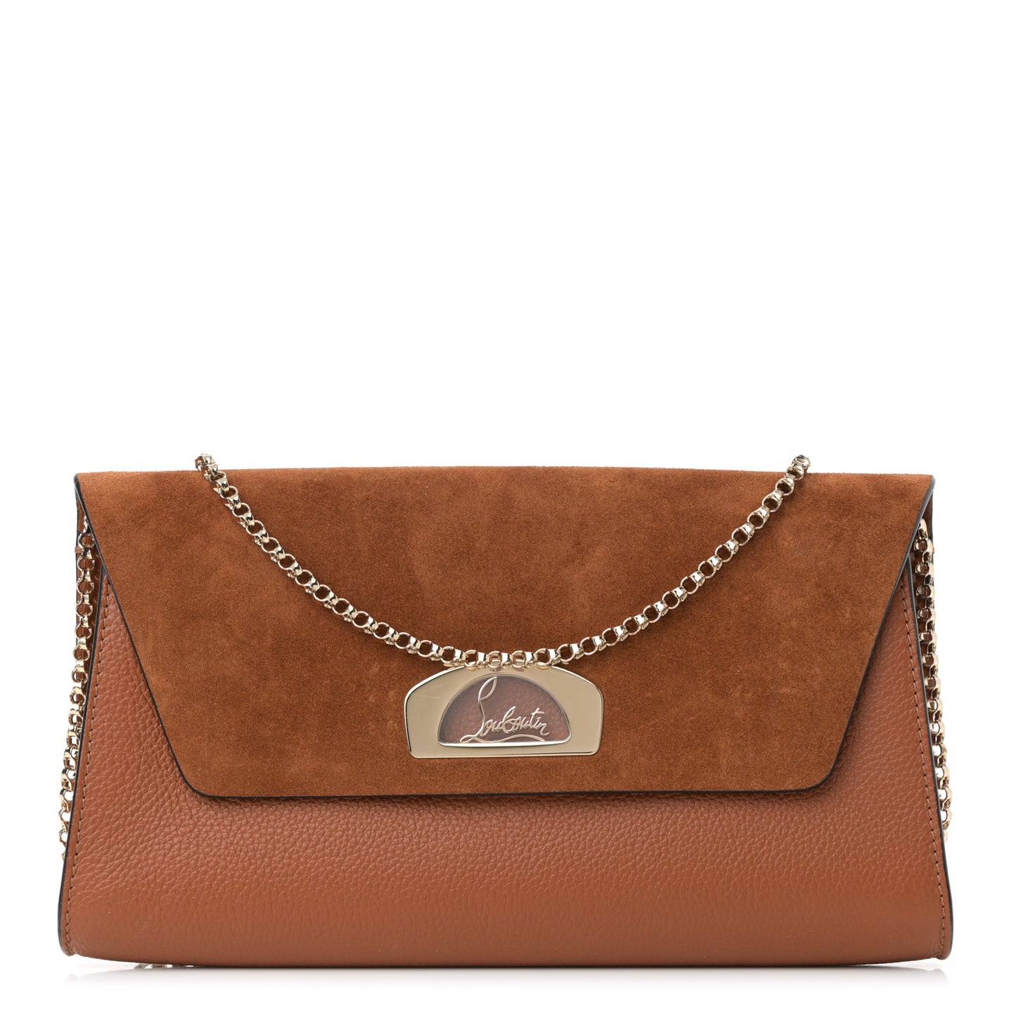 Veau Velours Calfskin Vero Dodat Clutch Cannelle