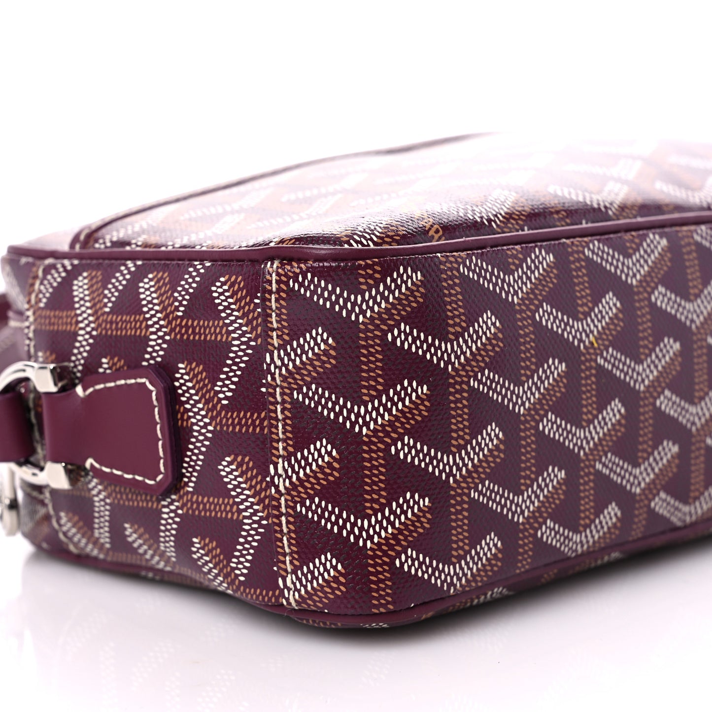 Goyardine Sac Cap Vert Burgundy