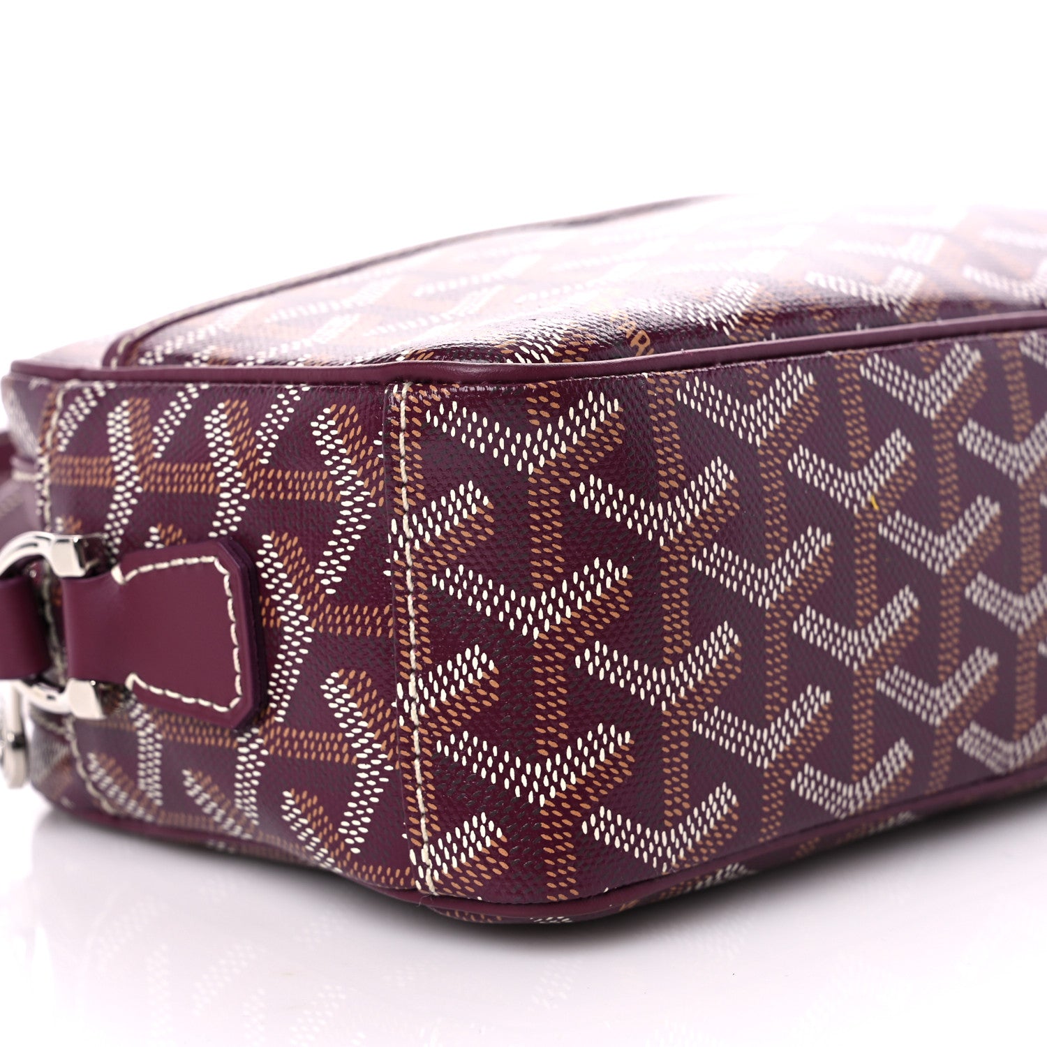 Goyard Goyardine Sac Cap Vert Burgundy 7 of 8
