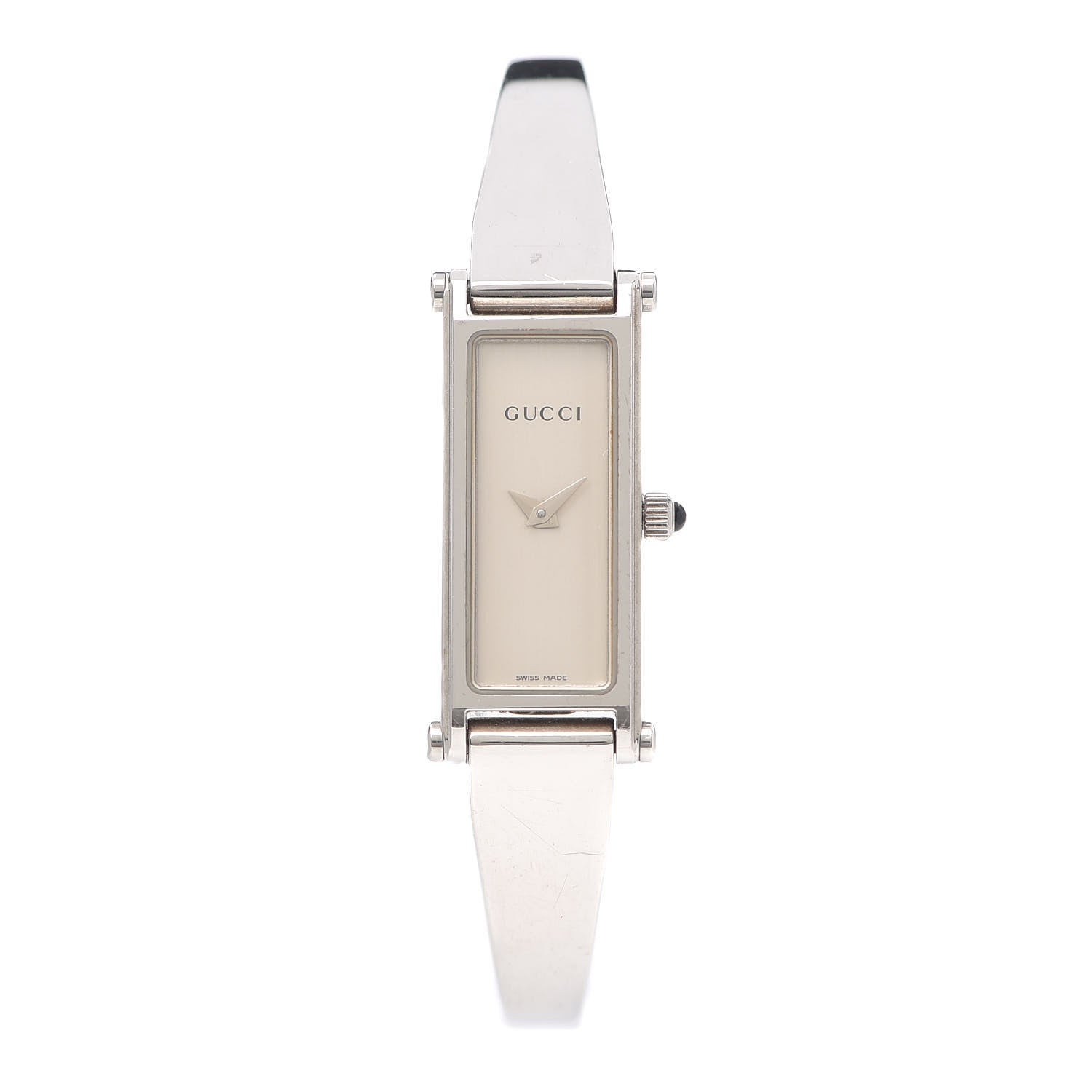 Gucci Stainless Steel 12mm 1500L Horsebit Quartz Watch 1 of 5