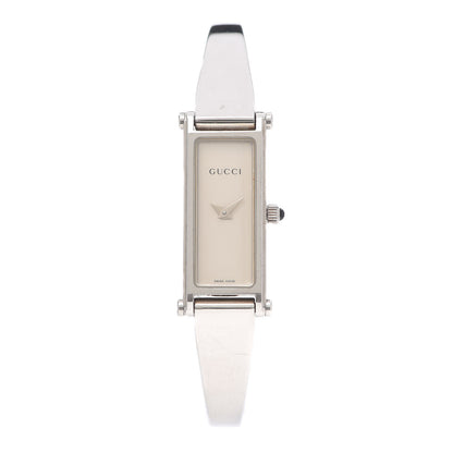 Gucci Stainless Steel 12mm 1500L Horsebit Quartz Watch 1 of 5