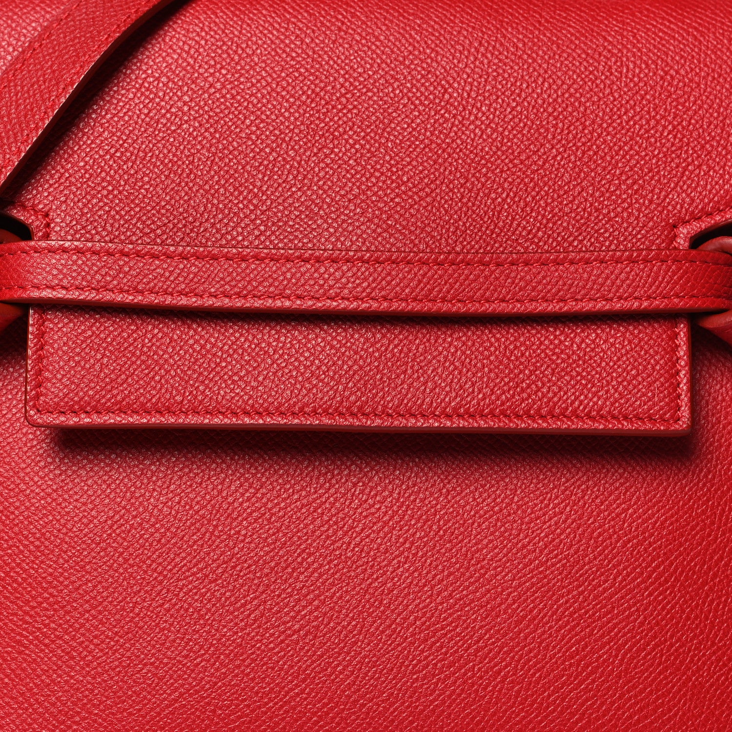 Celine Baby Grained Calfskin Micro Belt Bag Coquelicot 8 of 11