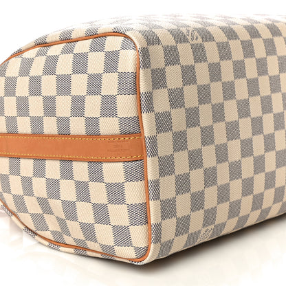 Louis Vuitton Damier Azur Speedy Bandouliere 30 7 of 10