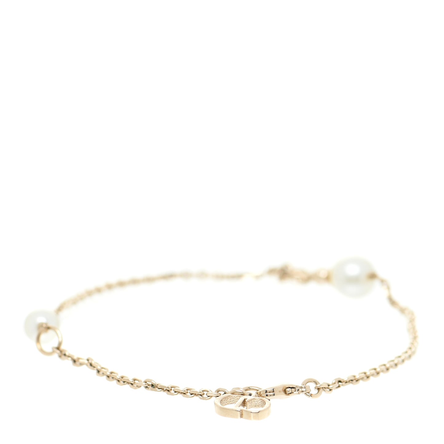Pearl CD Bracelet Gold