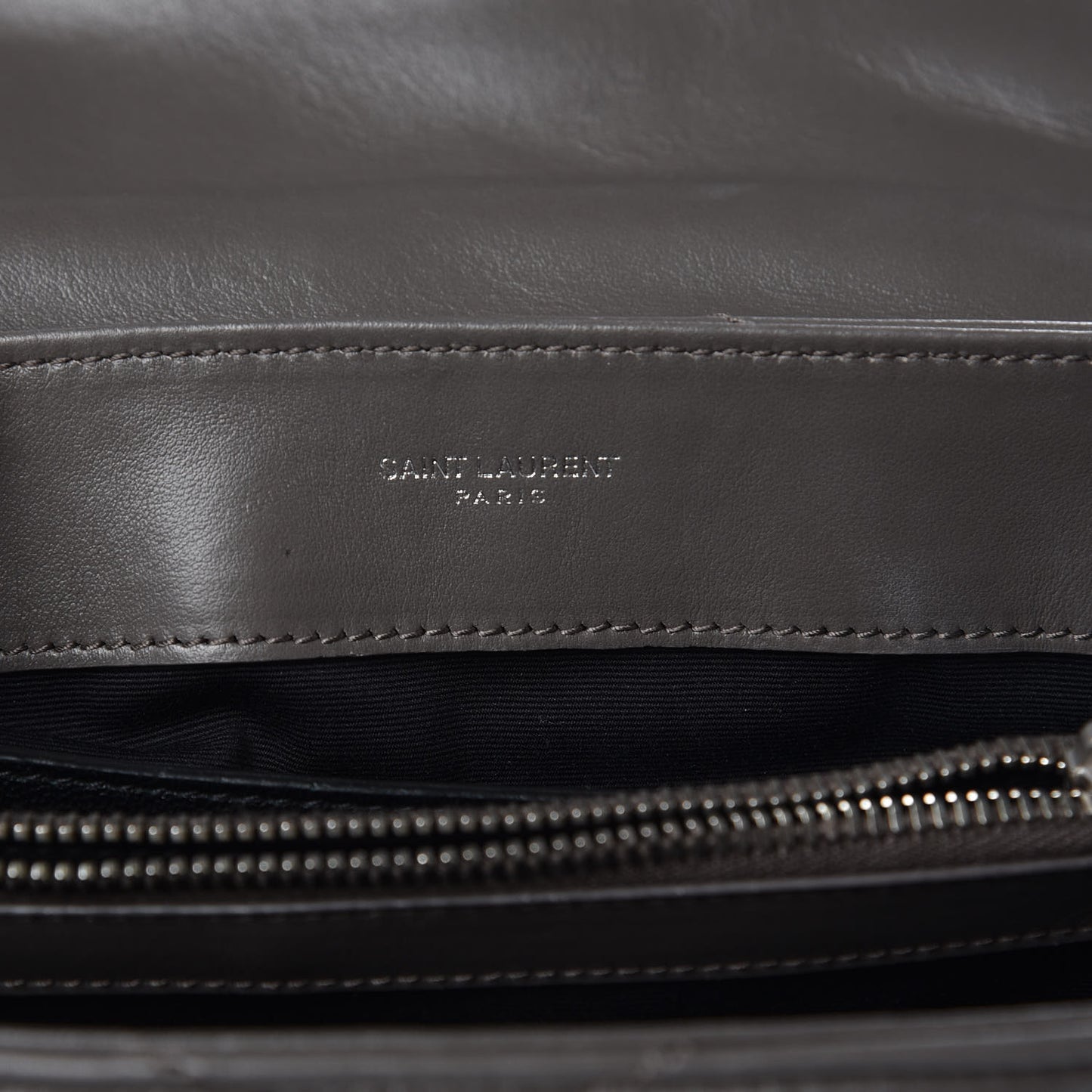 Calfskin Y Quilted Monogram Small Loulou Chain Satchel Earth