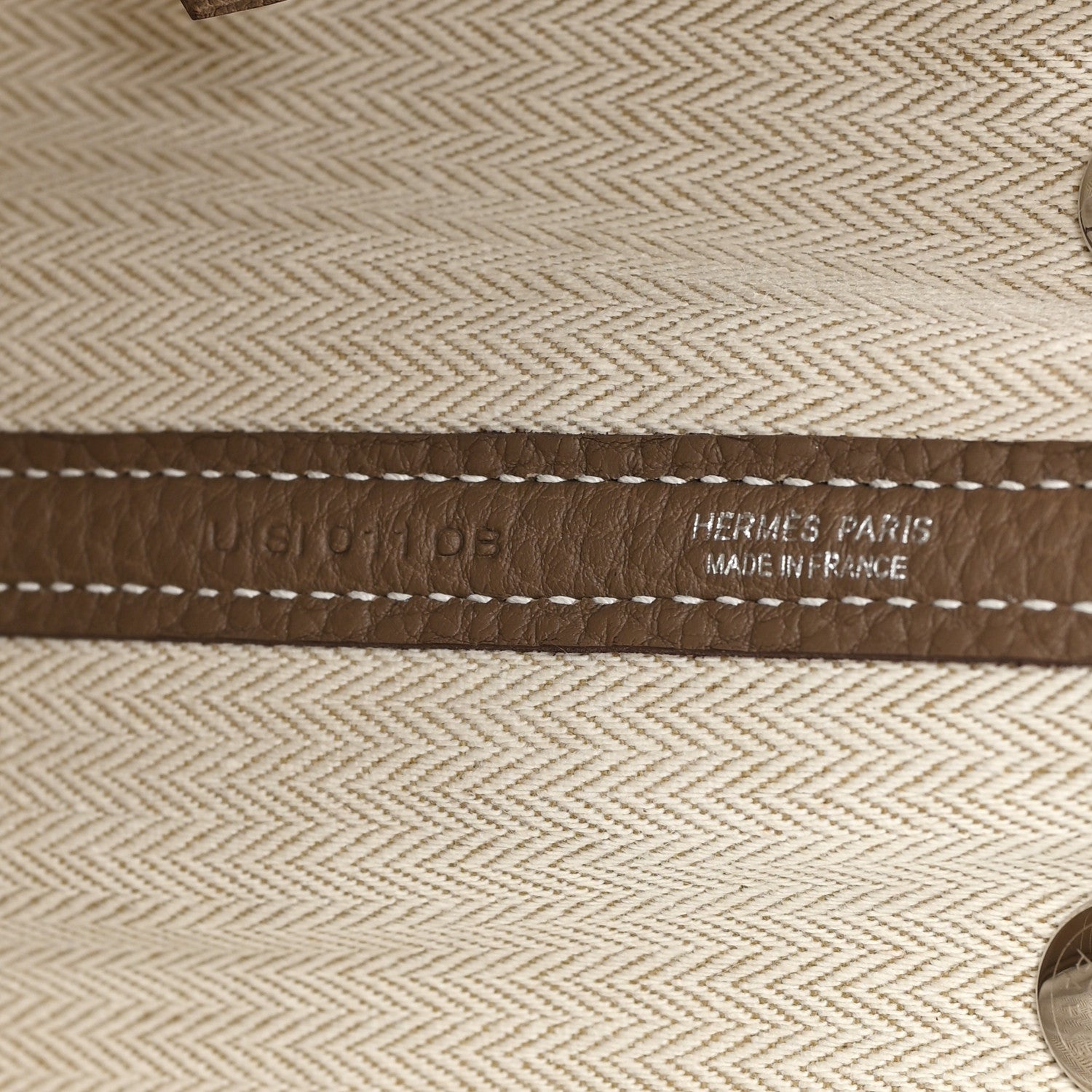Hermes Negonda Garden Party 30 TPM Etoupe 6 of 9