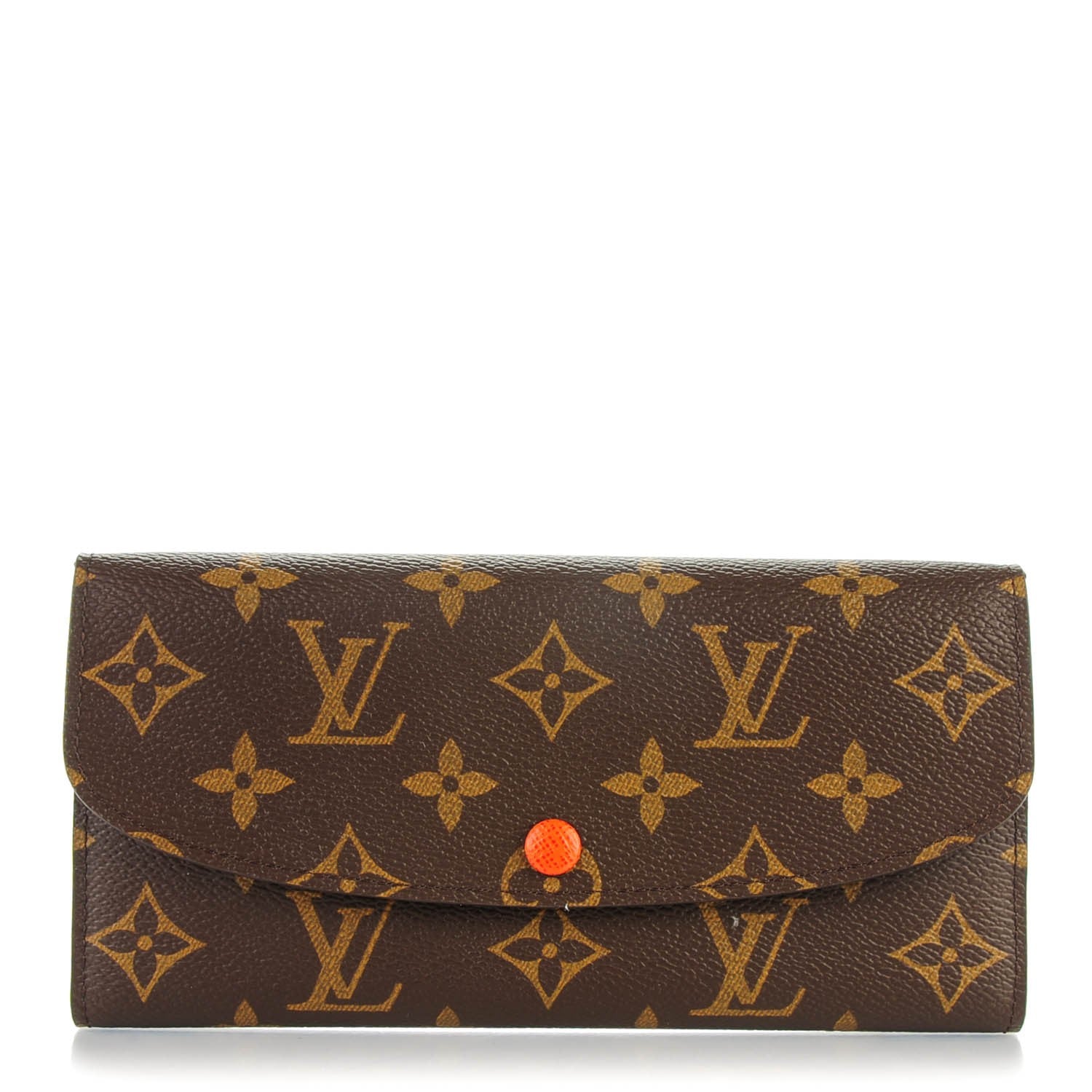 Louis Vuitton Monogram Emilie Wallet Piment 1 of 7