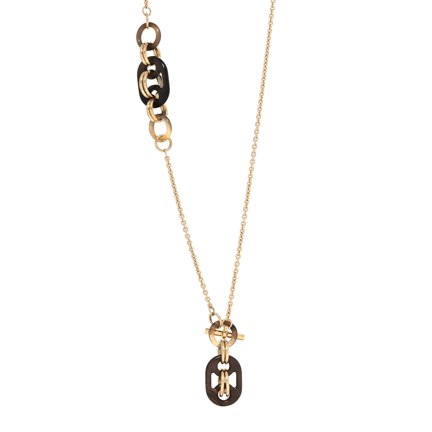 Buffalo Horn Lacquer Eurydice Pendant Necklace